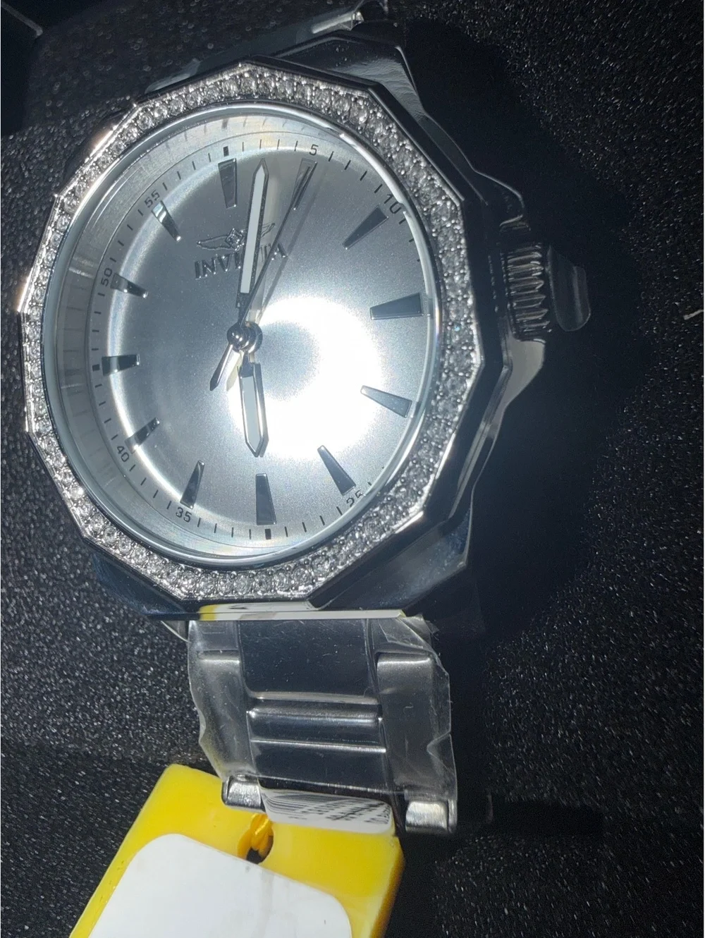 Invicta speedway glissade womans 34mm Wristwatch with Crystal Accent Bezel